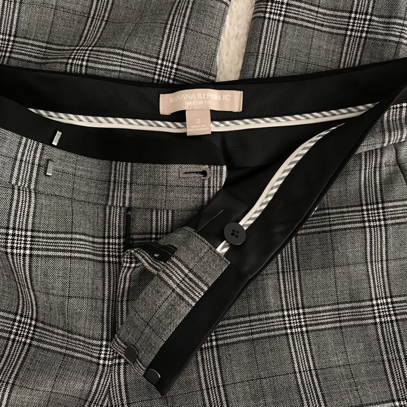 Banana Republic Glen Plaid Pants - Picture 8 of 12
